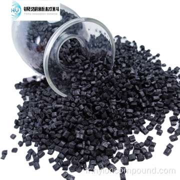 PA66 GF25 Black Pellets pour les profils de rupture thermique